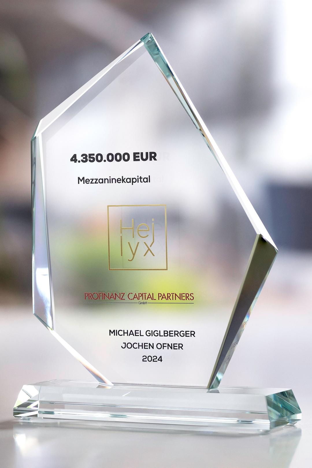Glass award -  GLA0974