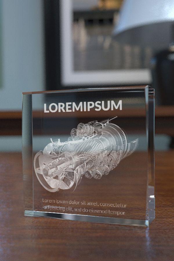 Glass award -  GLA0110