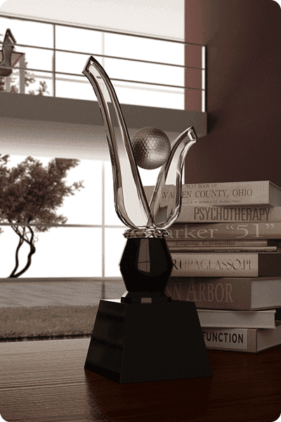 Crystal award -  GLA0334