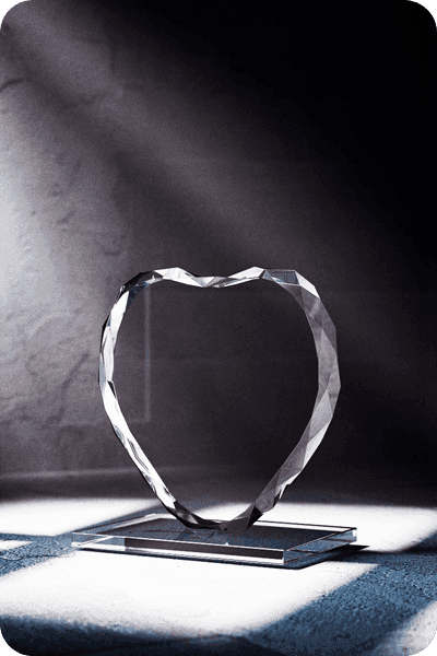 Crystal award -  GLA0404
