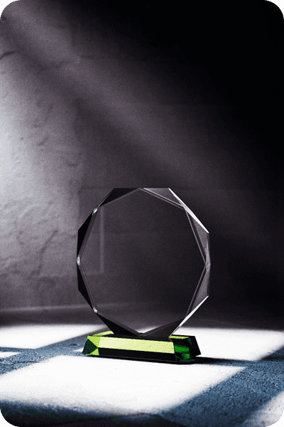 Glass award -  GLA0413