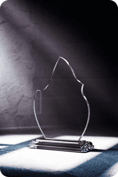 Glass award -  GLA0416