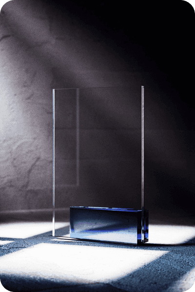 Crystal award -  GLA0428