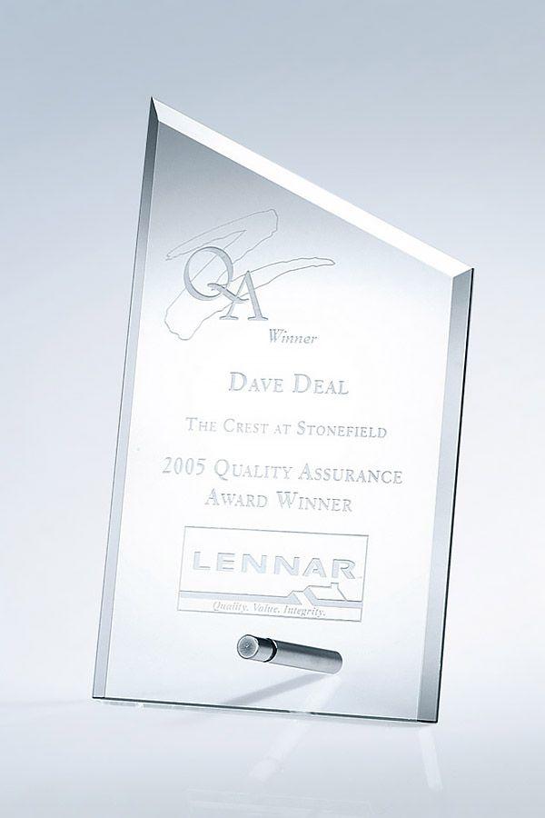 Glass award -  GLA1820