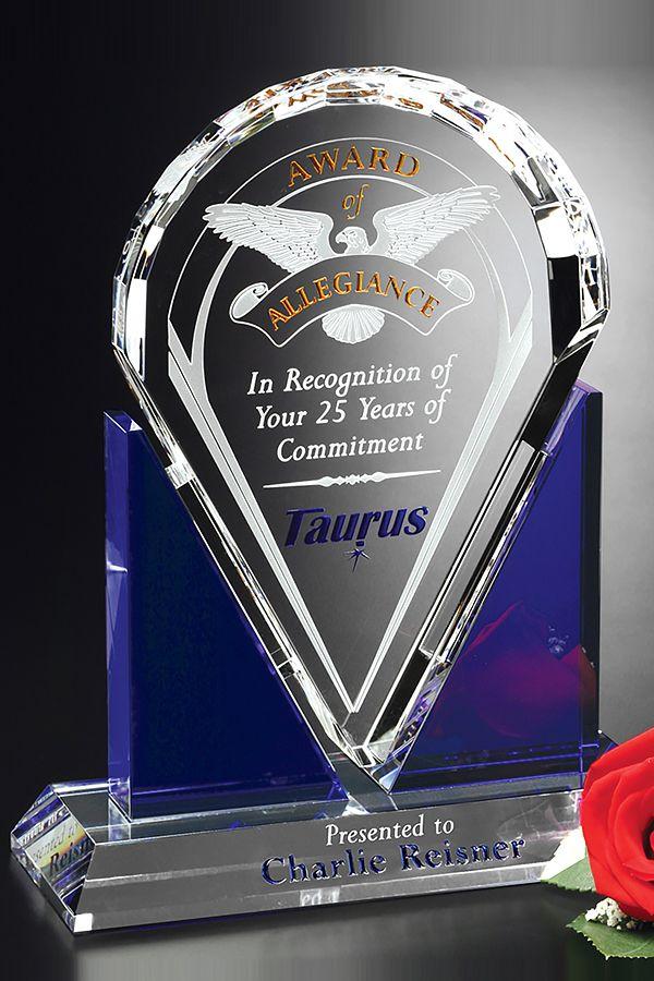 Crystal award -  GLA2090