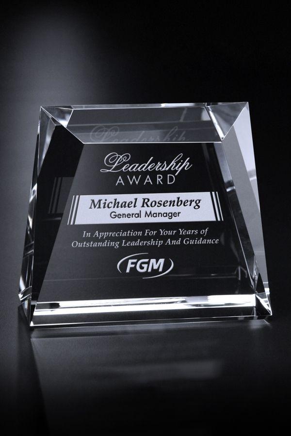 Crystal award -  GLA2236